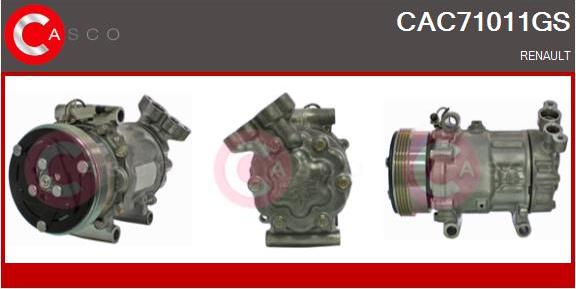 Casco CAC71011GS - Compressore, Climatizzatore www.autoricambi360.it