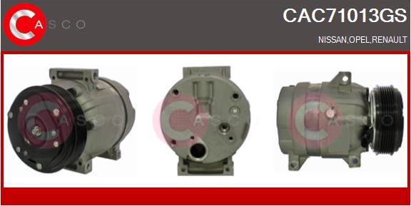 Casco CAC71013GS - Compressore, Climatizzatore www.autoricambi360.it