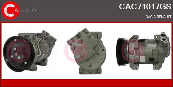 Casco CAC71017GS - Compressore, Climatizzatore www.autoricambi360.it