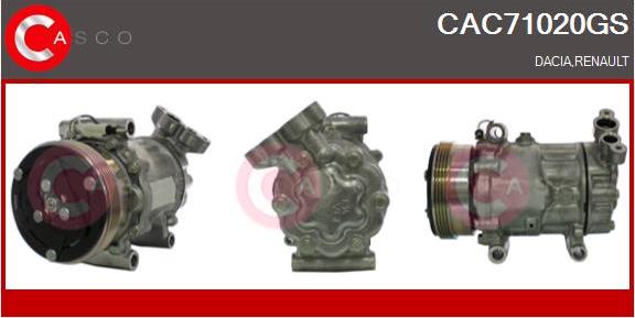 Casco CAC71020GS - Compressore, Climatizzatore www.autoricambi360.it