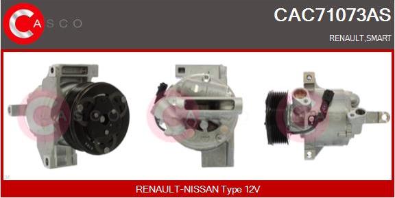 Casco CAC71073AS - Compressore, Climatizzatore www.autoricambi360.it