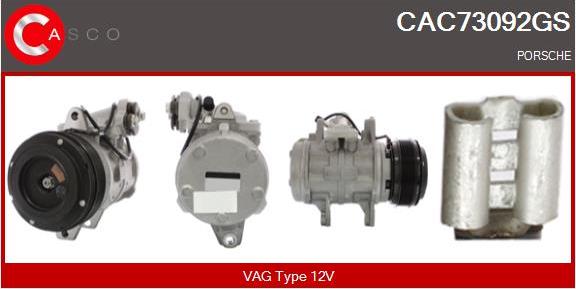 Casco CAC73092GS - Compressore, Climatizzatore www.autoricambi360.it