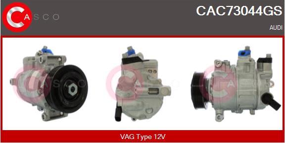 Casco CAC73044GS - Compressore, Climatizzatore www.autoricambi360.it
