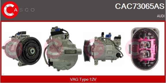 Casco CAC73065AS - Compressore, Climatizzatore www.autoricambi360.it