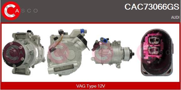 Casco CAC73066GS - Compressore, Climatizzatore www.autoricambi360.it
