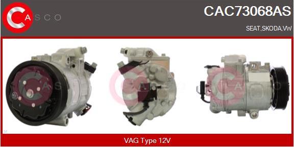 Casco CAC73068AS - Compressore, Climatizzatore www.autoricambi360.it