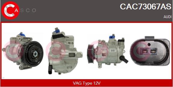 Casco CAC73067AS - Compressore, Climatizzatore www.autoricambi360.it