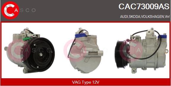 Casco CAC73009AS - Compressore, Climatizzatore www.autoricambi360.it