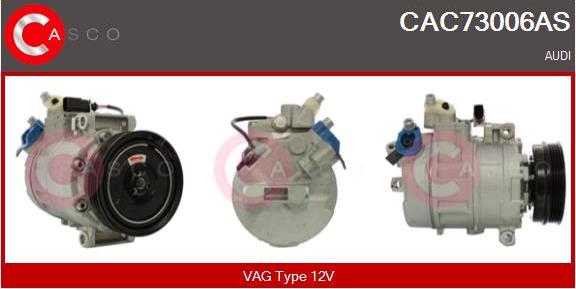 Casco CAC73006AS - Compressore, Climatizzatore www.autoricambi360.it