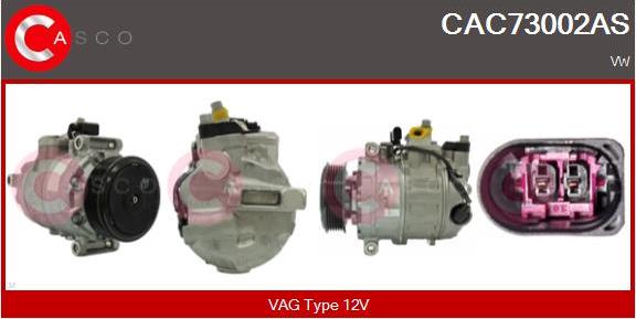 Casco CAC73002AS - Compressore, Climatizzatore www.autoricambi360.it