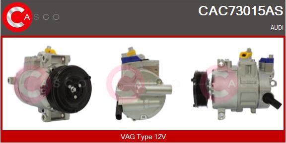 Casco CAC73015AS - Compressore, Climatizzatore www.autoricambi360.it