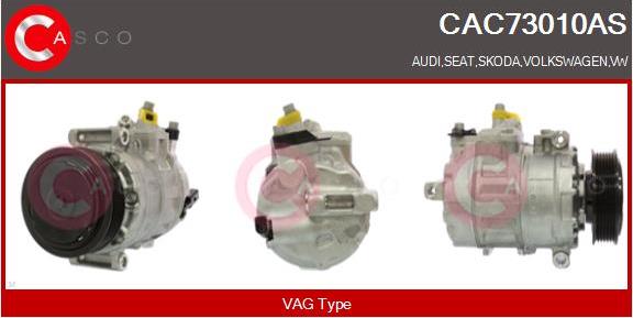 Casco CAC73010AS - Compressore, Climatizzatore www.autoricambi360.it
