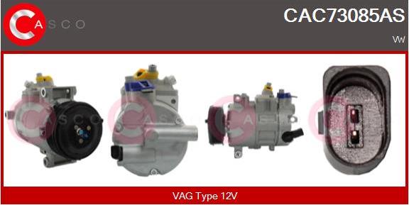 Casco CAC73085AS - Compressore, Climatizzatore www.autoricambi360.it