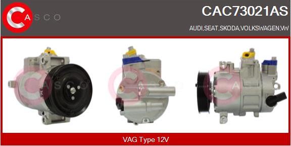 Casco CAC73021AS - Compressore, Climatizzatore www.autoricambi360.it