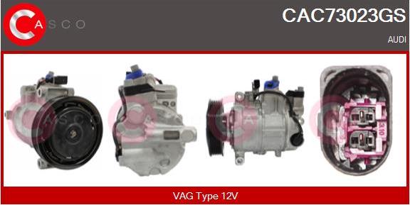 Casco CAC73023GS - Compressore, Climatizzatore www.autoricambi360.it