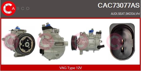 Casco CAC73077AS - Compressore, Climatizzatore www.autoricambi360.it