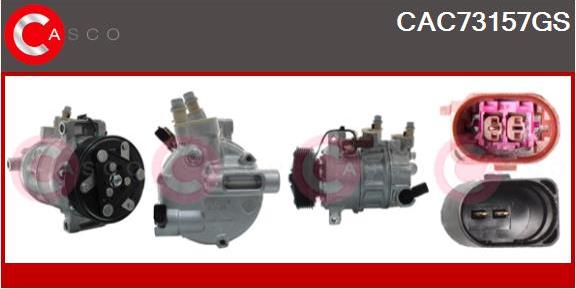 Casco CAC73157GS - Compressore, Climatizzatore www.autoricambi360.it