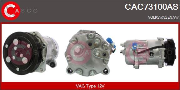 Casco CAC73100AS - Compressore, Climatizzatore www.autoricambi360.it
