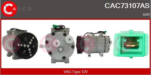 Casco CAC73107AS - Compressore, Climatizzatore www.autoricambi360.it