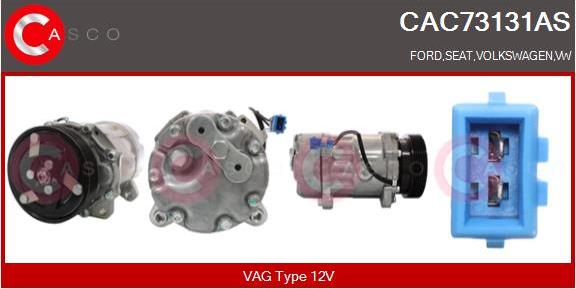 Casco CAC73131AS - Compressore, Climatizzatore www.autoricambi360.it