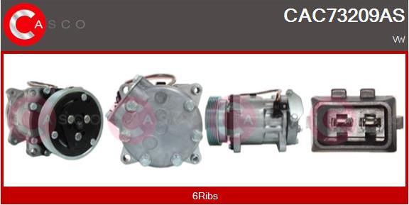 Casco CAC73209AS - Compressore, Climatizzatore www.autoricambi360.it