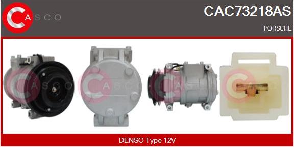 Casco CAC73218AS - Compressore, Climatizzatore www.autoricambi360.it