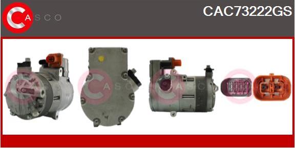 Casco CAC73222GS - Compressore, Climatizzatore www.autoricambi360.it