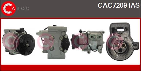 Casco CAC72091AS - Compressore, Climatizzatore www.autoricambi360.it
