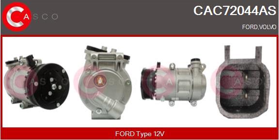 Casco CAC72044AS - Compressore, Climatizzatore www.autoricambi360.it