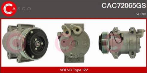 Casco CAC72065GS - Compressore, Climatizzatore www.autoricambi360.it