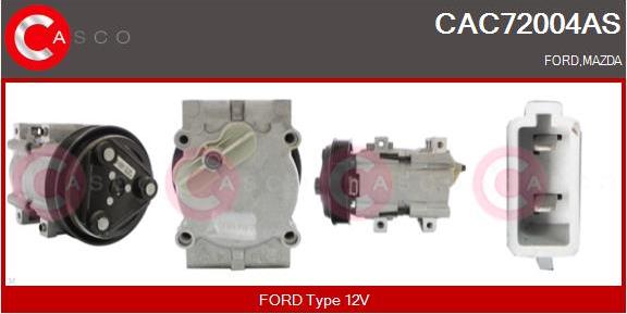 Casco CAC72004AS - Compressore, Climatizzatore www.autoricambi360.it