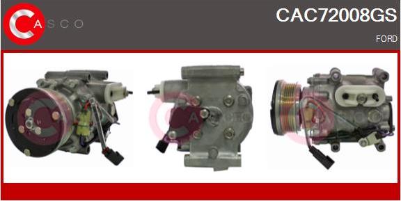Casco CAC72008GS - Compressore, Climatizzatore www.autoricambi360.it