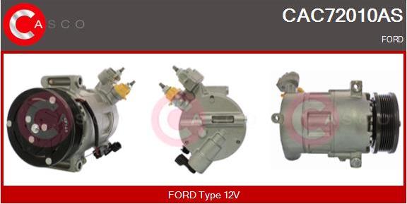 Casco CAC72010AS - Compressore, Climatizzatore www.autoricambi360.it