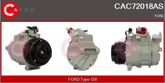 Casco CAC72018AS - Compressore, Climatizzatore www.autoricambi360.it