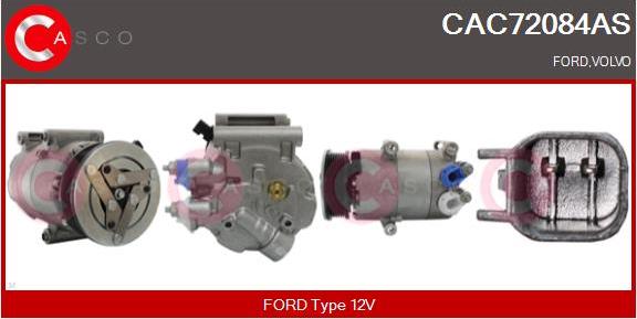Casco CAC72084AS - Compressore, Climatizzatore www.autoricambi360.it