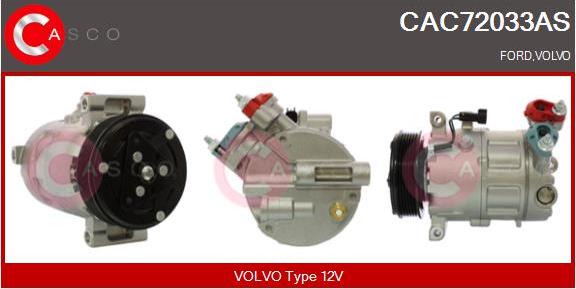 Casco CAC72033AS - Compressore, Climatizzatore www.autoricambi360.it