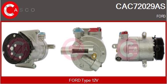Casco CAC72029AS - Compressore, Climatizzatore www.autoricambi360.it