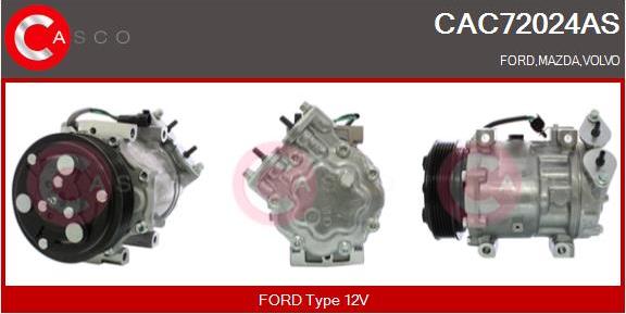 Casco CAC72024AS - Compressore, Climatizzatore www.autoricambi360.it