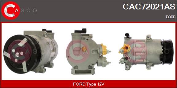Casco CAC72021AS - Compressore, Climatizzatore www.autoricambi360.it