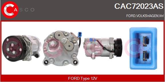 Casco CAC72023AS - Compressore, Climatizzatore www.autoricambi360.it