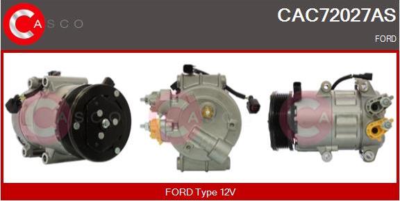 Casco CAC72027AS - Compressore, Climatizzatore www.autoricambi360.it