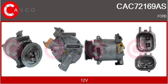 Casco CAC72169AS - Compressore, Climatizzatore www.autoricambi360.it