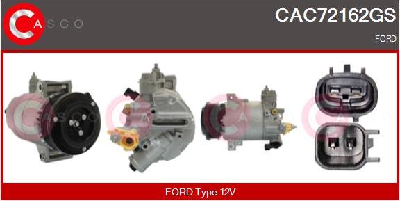 Casco CAC72162GS - Compressore, Climatizzatore www.autoricambi360.it
