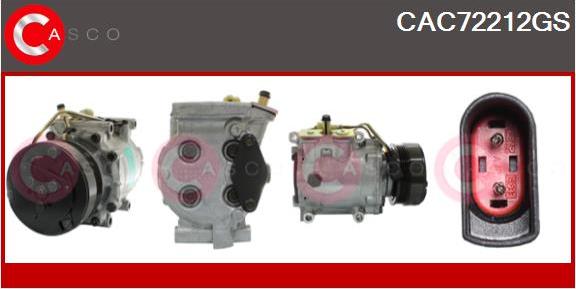Casco CAC72212GS - Compressore, Climatizzatore www.autoricambi360.it