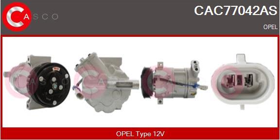 Casco CAC77042AS - Compressore, Climatizzatore www.autoricambi360.it