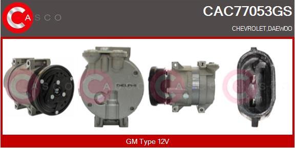 Casco CAC77053GS - Compressore, Climatizzatore www.autoricambi360.it