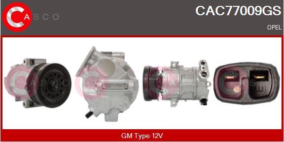 Casco CAC77009GS - Compressore, Climatizzatore www.autoricambi360.it