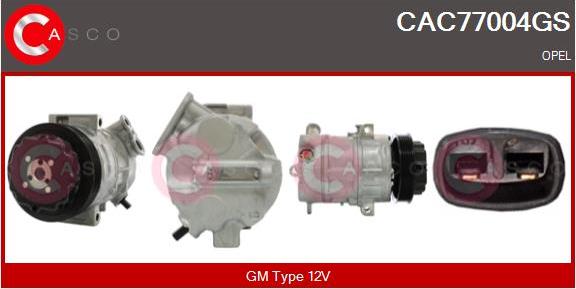 Casco CAC77004GS - Compressore, Climatizzatore www.autoricambi360.it