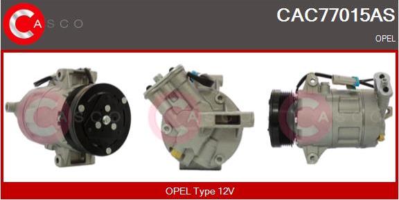 Casco CAC77015AS - Compressore, Climatizzatore www.autoricambi360.it