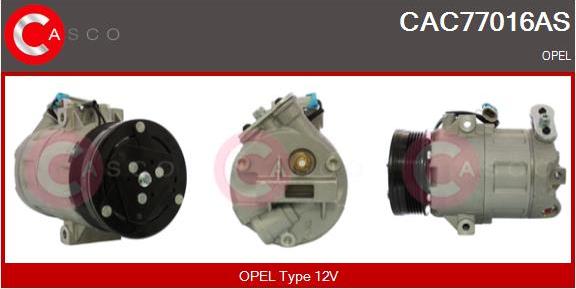 Casco CAC77016AS - Compressore, Climatizzatore www.autoricambi360.it